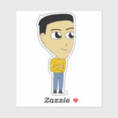 Sticker chibi (Feuille)