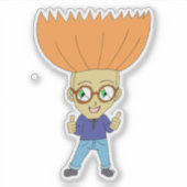 Sticker chibi (Devant)