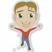 Sticker chibi (Devant)