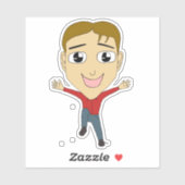 Sticker chibi (Feuille)