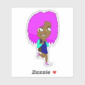 Sticker chibi (Feuille)