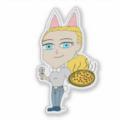 Sticker chibi (Devant)