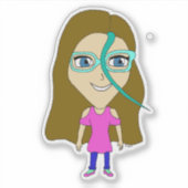Sticker chibi (Devant)