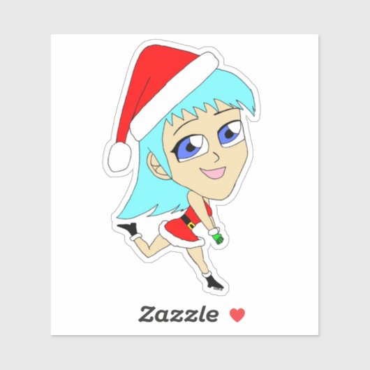 Sticker chibi (Feuille)