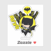 Sticker Chibi Batman Évolue La Ville (Feuille)