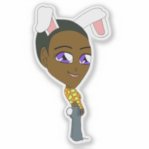 Sticker chibi bunnygirl