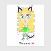 Sticker Chibi de Noël (Feuille)