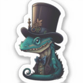 Sticker Chibi Dragon au chapeau (Recto)