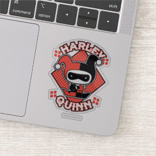 Sticker Chibi Harley Quinn Splits