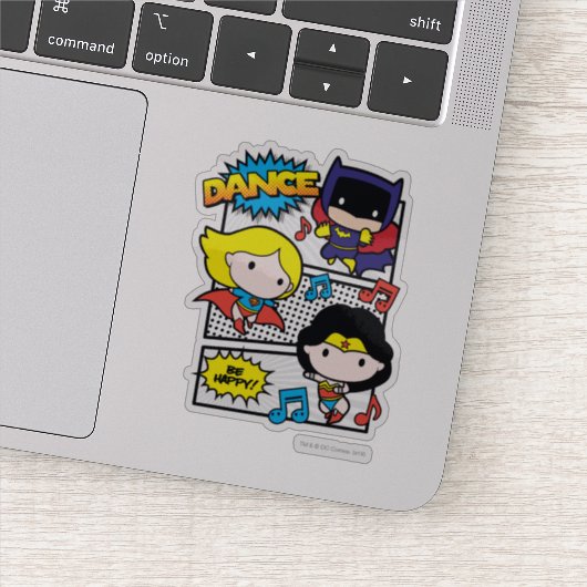 Sticker Chibi Héros Danse (Détail)