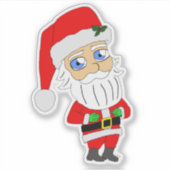 Sticker chibi santa claus (Devant)