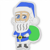 Sticker chibi Santa Claus (Devant)
