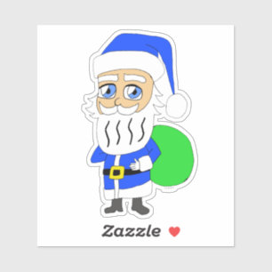 Sticker chibi Santa Claus