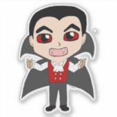 Sticker chibi vampire (Devant)