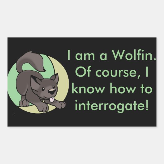 Sticker Chibi Wolf (Devant)