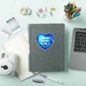 Sticker Chic fresh blue Diamond quote affirmation  (Couverture iPad)