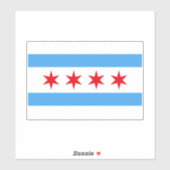 STICKER CHICAGO, IL (Feuille)