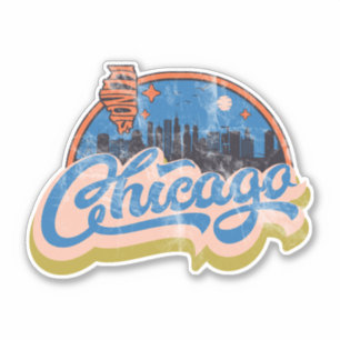 Sticker Chicago, Illinois