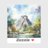 Sticker Chichen Itza (Feuille)