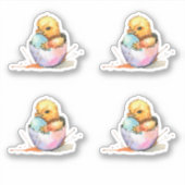 Sticker Chick de Pâques (Devant)