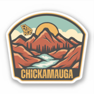 Sticker Chickamauga, Géorgie