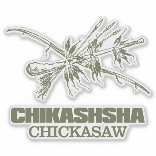 Sticker Chickasaw (Devant)