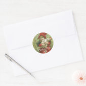 Sticker Chicken Meat Soup Home Inblikken Jar Circl (Envelop)