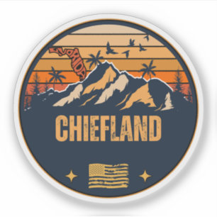 Sticker Chiefland, Floride 