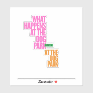 Sticker Chien animal chiot amour drôle