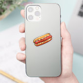 Sticker Chien chaud de dessin animé (Téléphone)