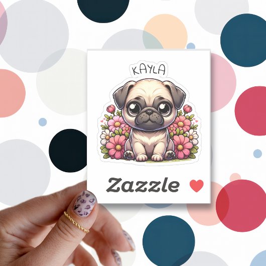 Sticker Chien Chien Chien Chien Chien Chien Carlin Personn