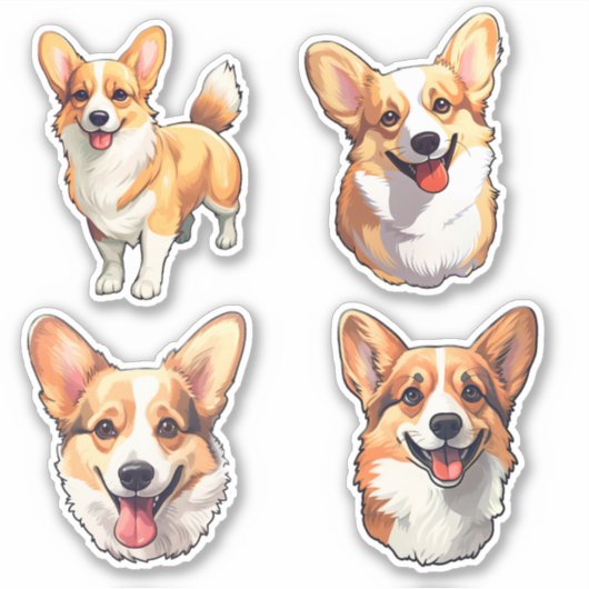 Sticker Chien Chien Chien Chien Mignonne (Devant)
