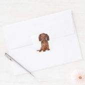 Sticker Chien Chien Chien Cochet Love / Sceau (Enveloppe)