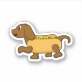 Sticker Chien comme chien de garde (Devant)