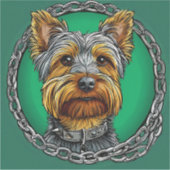 Sticker Chien cool Purebred (Devant)