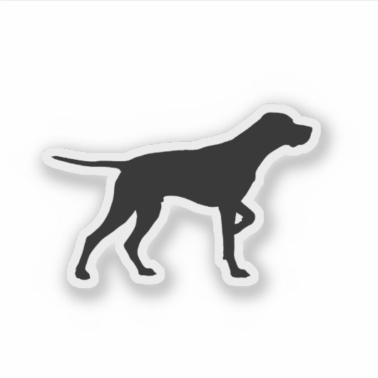 Sticker Chien d'arrêt Pointer (Devant)