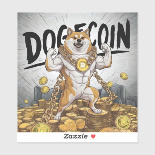 Sticker Chien de chien (Feuille)