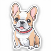 Sticker Chien de dessin (Recto)