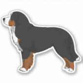 Sticker Chien de montagne bernois (Devant)