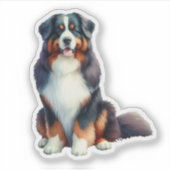 Sticker Chien de montagne bernois (Devant)