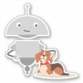 Sticker Chien de mouture (Devant)