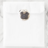 Sticker Chien de Pug (Sac)