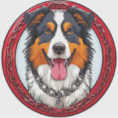 Sticker Chien de race Cool (Devant)