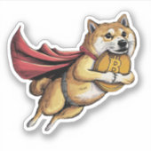 Sticker Chien de Shiba Inu (Devant)