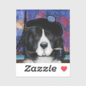 Sticker Chien de Terre-Neuve (Feuille)