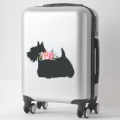 Sticker Chien écossais Terrier Scottie (Sur valise)