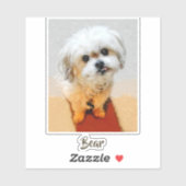 Sticker Chien Malshi (Feuille)