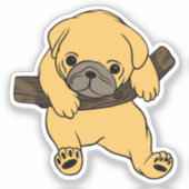 Sticker Chien mignon (Recto)