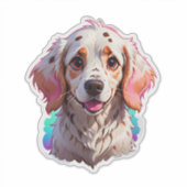 Sticker Chien mignon (Devant)