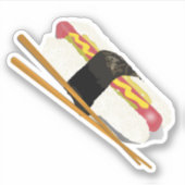 Sticker Chien Sushi (Devant)